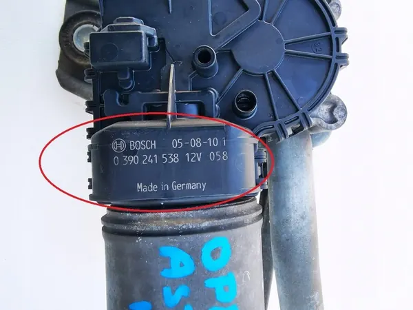 Pyyhkijän mekanismi OPEL ASTRA H 13111211 image 3