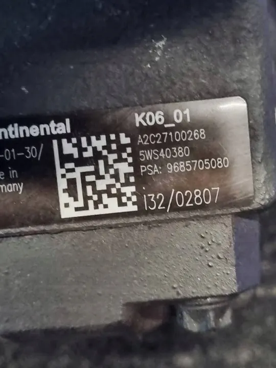 Inspuitpomp OEM 5WS40380 voor Peugeot Ford Volvo image 3