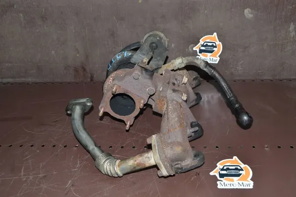 Turbokompressor AUDI B4 1.9TDI 028145703B med Samlare 028253033D image 3