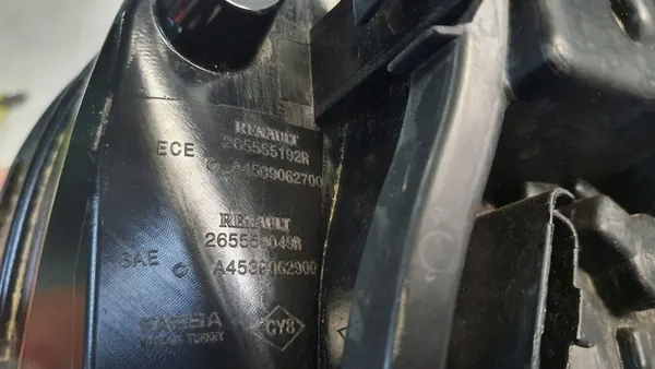 Linker Achterlicht Smart Fortwo Forfour III 14- A4539062700 image 6