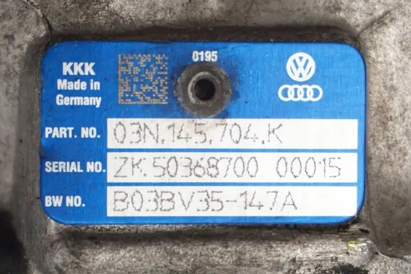 Turboaggregat VW T6 Crafter TGE 2.0 TDI image 6