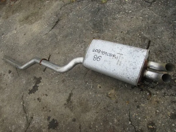 Mercedes-Benz Auspuff Endschalldämpfer OEM A2034910300 image 8