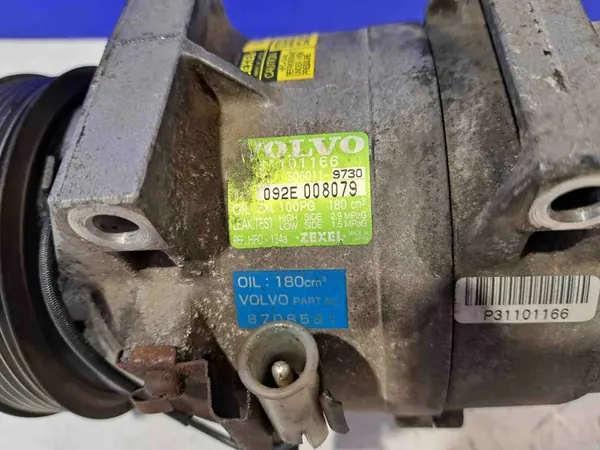 Volvo S80 I ilmastointikompressori 2.4L 125kw OEM 36001066 image 4