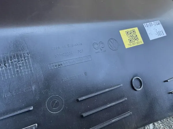 OEM 760807883E Refuerzo Parachoques Delantero Izquierdo image 5