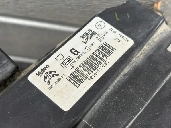 VOORLICHT CITROEN BERLINGO IV III LINKS RECHTS EU. 9816824880 image 6