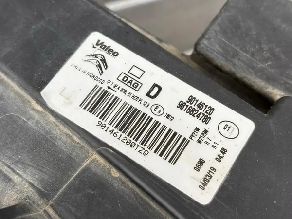 VOORLICHT CITROEN BERLINGO IV III LINKS RECHTS EU. 9816824880 image 7