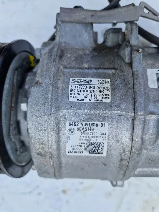 Compressore aria condizionata BMW 3 F30 F31 F36 F20 F21 OEM image 5