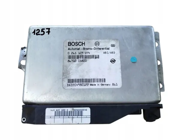 Calculateur Moteur OEM 86710 05800 0265109074 image 2