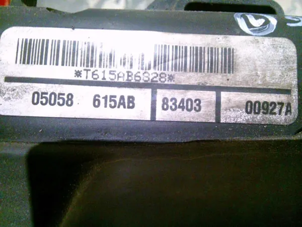 Radiateur d'eau Jeep Compass I 07r OEM 05058 615AB image 9