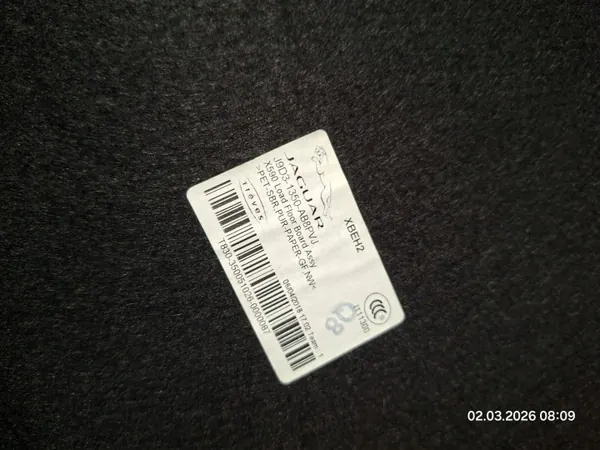 Alfombrilla de maletero Jaguar I-Pace OEM J9D31350AB image 3