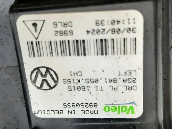 VW T-ROC Halógeno DRL Indicador Esquerdo 2GA941055K image 6