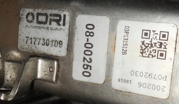 Volkswagen Polo V 6R EGR-Jäähdytin 03P131512B image 3