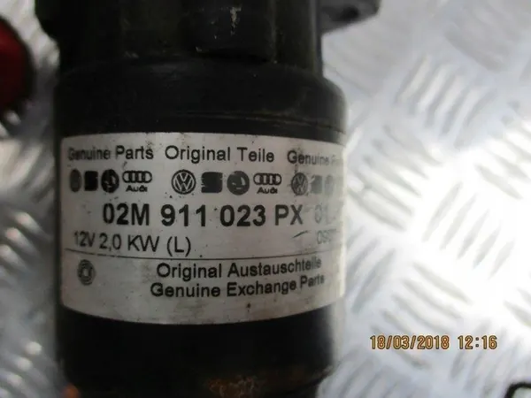 Motor de arranque 1K0, 2.0 TDI, AUDI VW SEAT image 2