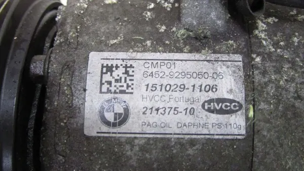 Compressore aria condizionata BMW X1 F48 2.0D 9295050 image 4