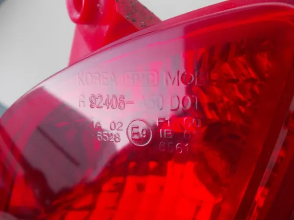 Bakre höger stötfångarreflektor OEM 92406-A50 Hyundai I30 image 6