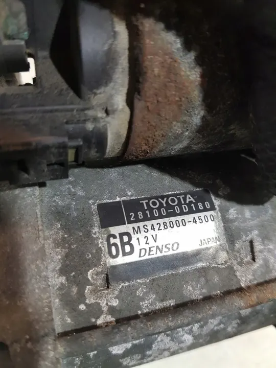 Motor de arranque 28100-0D180 Toyota Avensis Celica Corolla T25 image 8