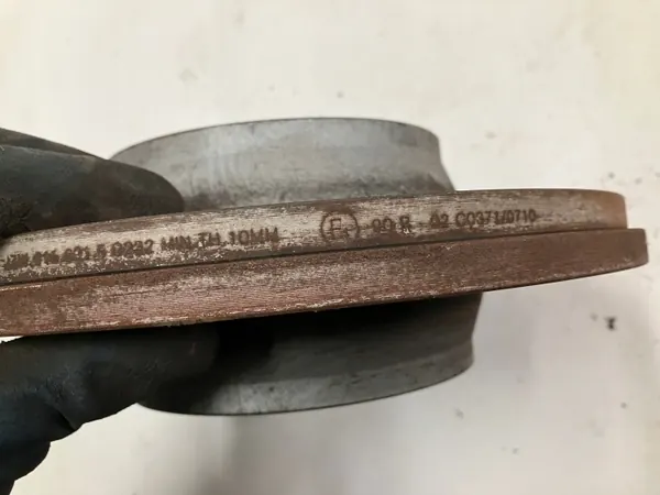 Disques de frein arrière OEM TDIS 282mm pour VW Sharan image 5