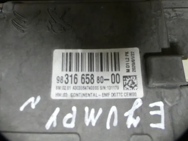 Ecrã rádio Peugeot Expert III OEM 98075397ZD image 3