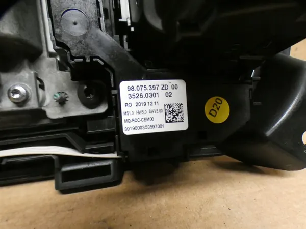 Ecrã rádio Peugeot Expert III OEM 98075397ZD image 4