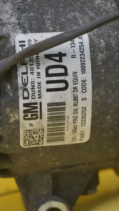 ZAFIRA C ASTRA 2.0 CDTI A/C Kompressori 13335252 image 6