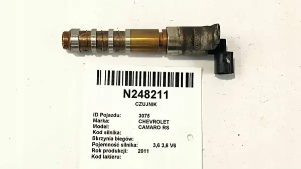 Soupape de Commande d'Arbre à Cames Chevrolet Camaro 2011 image 3