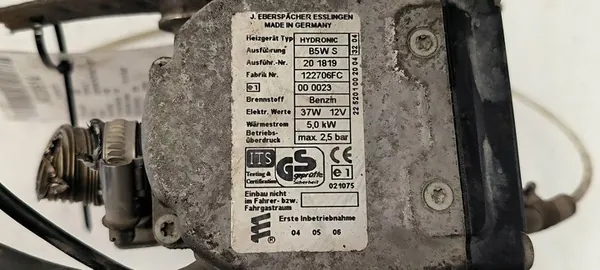 WEBASTO HEATER B5WS RENAULT MEGANE SCENIC I LIFT image 3