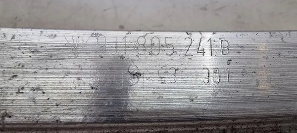 PORSCHE TAYCAN 9J1 BEAM FRONTAL 9J1805241B image 8