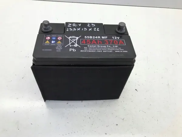 OEM 55B24R Accu 45Ah 370A voor Honda ZR-V Hybride image 2