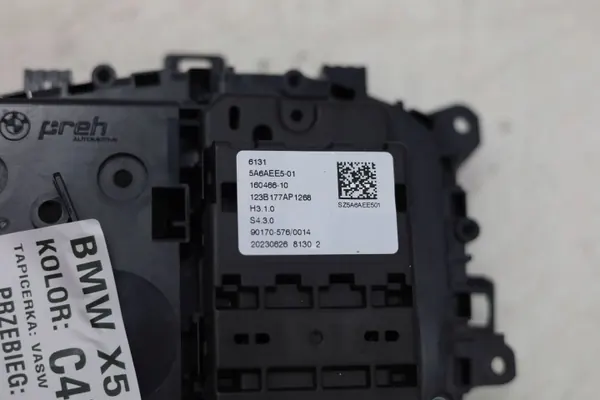 Pomo de cambios BMW OEM 5A6AEE5MWGK2 - Panel de cristal image 4