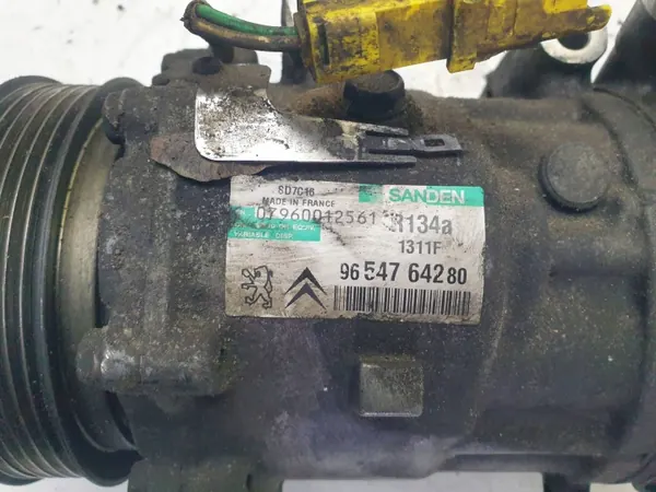 AC Compressor Peugeot 407 2.0 HDI 9654764280 image 5