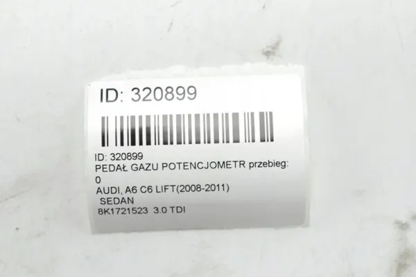 Audi A4 B8 pedaalpotentiometer OEM 8K1721523 image 5
