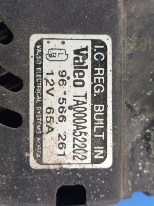 Alternador DAEWOO MATIZ M200 0.8 96566261 image 5