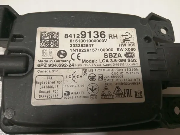 Radar Sensor Modul Höger Opel Insignia image 3
