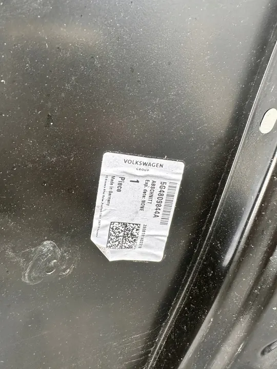 VW GOLF VII HB Paraurti Posteriore Destro 5G4809844A image 7