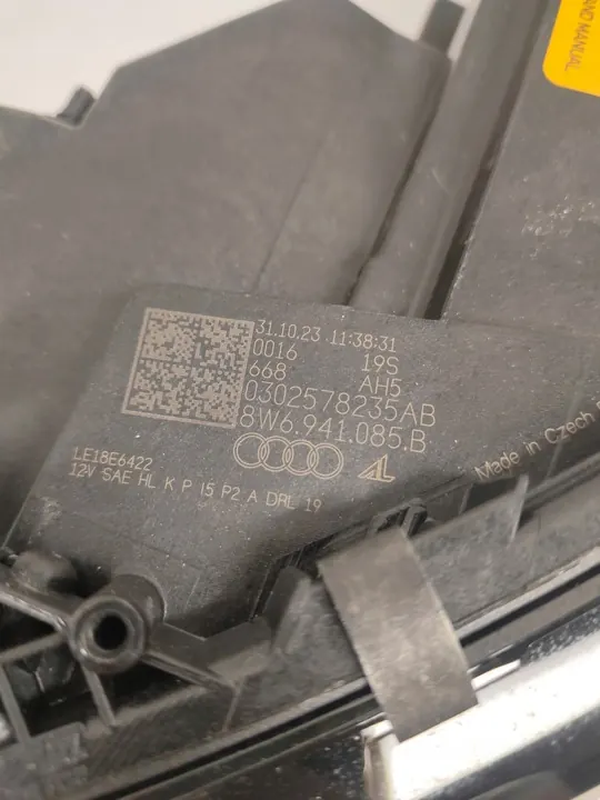 AUDI A5 8W USA LUZ LÁSER DELANTERA IZQUIERDA 8W6941085B image 3