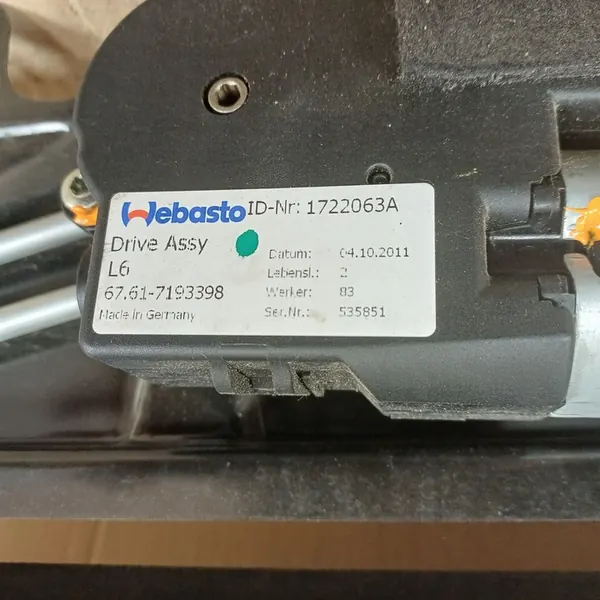 BMW 6 F12 F13 Soltak Komplett 8050859 image 3