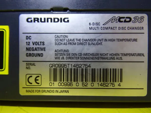 CD-vaihtaja OEM DRC9848 Mercedes W202:lle image 7