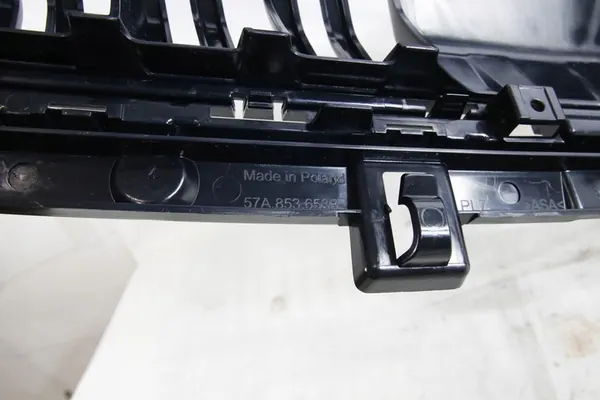 Grill Grille Black Gloss Original Skoda Karoq 57A 2017-2022 image 5