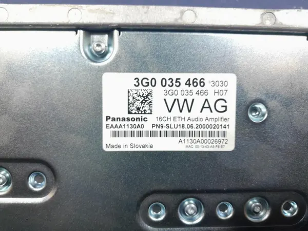 Skoda OE Audioversterker OEM 3G0035466 voor Kodiaq image 5