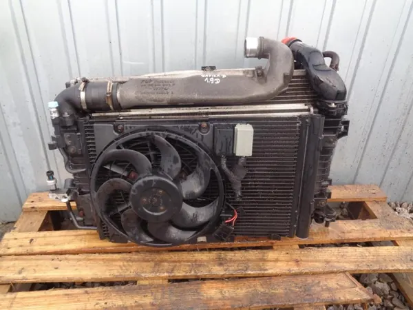 OEM 6311501E Waterkoeler & Ventilator Set Opel Zafira B image 2