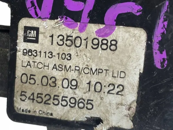 Bagagelås Opel Insignia A 13501988 image 2