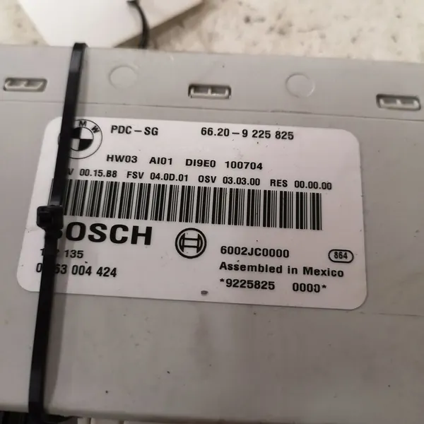 Módulo PDC BMW 3 (E90) 2.0L Diesel 2009 OEM 66209225825 image 2