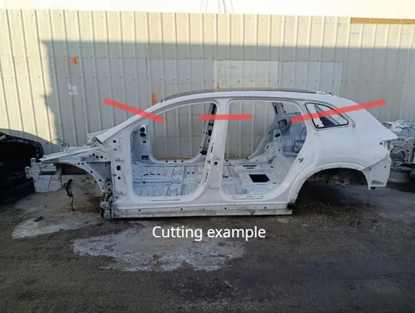 Mercedes-Benz EQS SUV katto OEM 294409 - Käytetty image 3