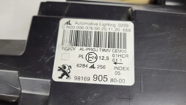 Rechter Voorlicht Peugeot 308 T9 Lift 2019- image 9