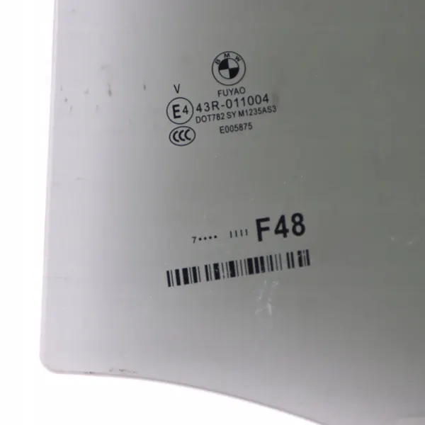 BMW X1 F48 Linke Hintertürscheibe OEM 7388869 Getönt image 8