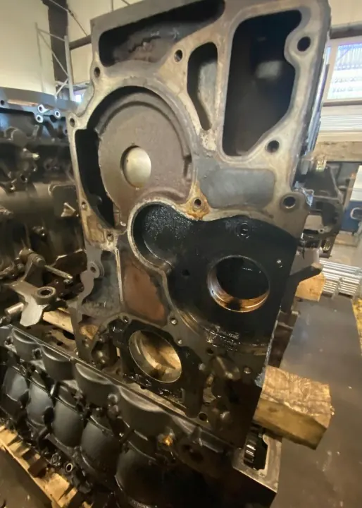 MAN D2876 motorblock 360hk - naket block image 4