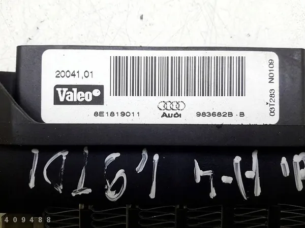 2003 Audi A4 Chauffage Électrique 8e1819011 image 4