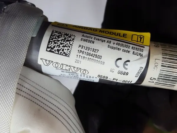 OEM 31291327XAUTOPX Rideau Airbag Droit Volvo image 3