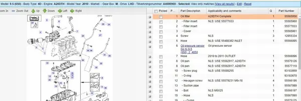 Saab 9-5 2011 Radiador de Óleo image 6