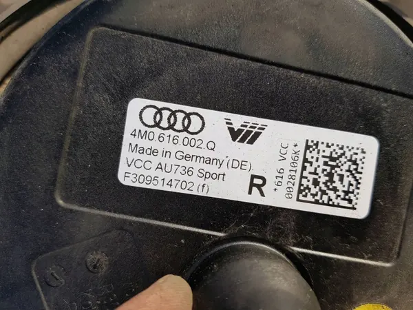 Ressort à air Audi Q7 II OEM 4M0616002Q Arrière droit image 3
